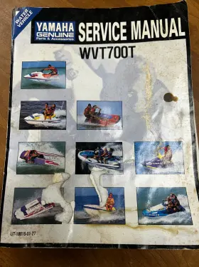 Lit-18616-01-27 1995 Yamaha Waveventure Service Manual Wvt700t