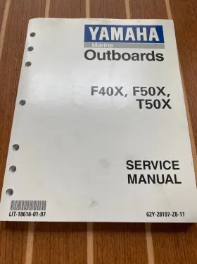 Lit-18616-01-97 1998 Yamaha Outboard Service Manual F40x F50x T50x 1999