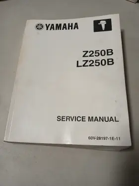 60v-28197-1e-11 Lit-18616-02-43 Yamaha Service Manual Z250b Lz250b