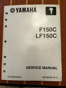 Lit-18616-02-51 Yamaha F150c Lf150c Service Manual 1st Edition 07/03