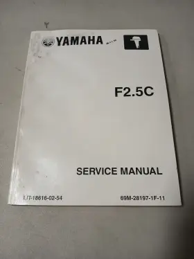 69m-28197-1f-11 Lit-18616-02-54 Yamaha Service Manual F2.5c