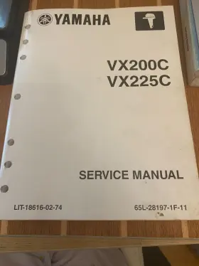 Lit-18616-02-74 2003 Yamaha Outboard Service Manual Vx200c Vx225c 2004