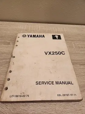 69l-28197-1f-11 Lit-18616-02-75 Yamaha Service Manual Vx250c