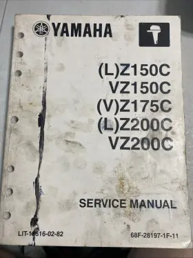 Lit-18616-02-82 Yamaha Z150c/vz150/z175c/z200c/vz200c Service Manual 2003