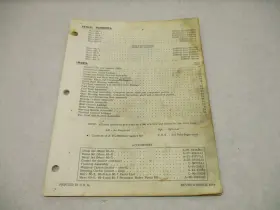 Mercury 39634 90-39634 1968 Merc 60 6 Hp Model Outboard Parts Manual Catalog