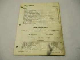 Mercury 52325 90-52325 1970 Merc 75 7.5 Hp Model Outboard Parts Manual Catalog