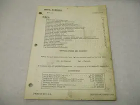 Mercury 62430 90-62430 1972 Merc 110 9.8 Hp Model Outboard Parts Manual Catalog