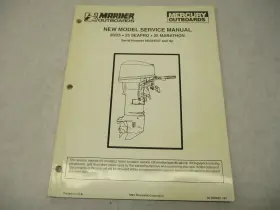 826883 Mercury 4 194 Mariner Outboard Service Repair Manual 20-25 Hp Seapro Marath