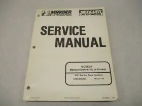 828631 Mercury 3 1294 1995 Mariner Outboard Service Repair Manual 50 Hp 4-stroke