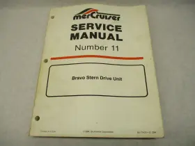 90-17431-2 Mercury 90-174312 294 Mercruiser #11 Bravo 1-3 Stern Drive Service Repair Manual