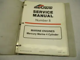 90-44553 Mercury 388 2 Mercruiser #8 Marine 4 Cylinder Engine Service Manual