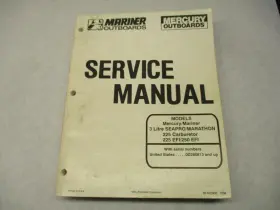 90-822900 Mercury 1294 Mariner Outboard Service Manual 3l 225 250 Seapro Maratho