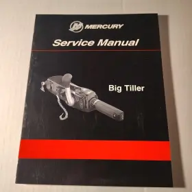 90-856249 Mercury 2013 Marine Outboard Big Tiller Service Manual