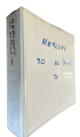 90-861353 Mercury 90-861412 C3 And Service Manual 3cyl 50/60/70 December 1979 Used