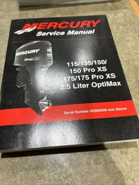 90-8m0057453 Mercury 8m0057453 2011 Outboard Service Manual 115-175 Hp Pro Xs 2.5 Optimax