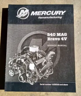 90-8m0090434 Mercury 2015 Mercruiser 540 Mag Bravo 4v Sterndrives Service Manual