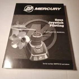 90-8m0110559 Mercury 8m0110559 2017 Zeus Joystick Piloting Diagnostic Service Manual