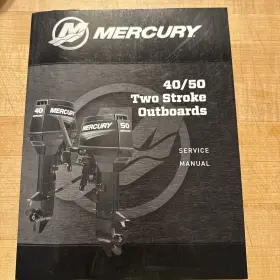 Mercury 90-8m0131804 2020 Outboard Service Repair Manual 40 Lightning 50mh