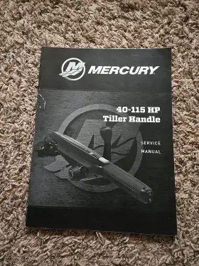 90-8m0159442 Mercury 2020 40-115 Hp Outboard Tiller Handle Service Repair Manual