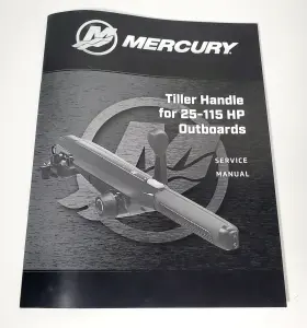 90-8m0227411 Mercury 2025 25-115 Hp Outboard Tiller Handle Service Repair Manual
