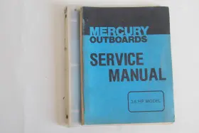 C-90-89156 Mercury 89156 Service Manual Outboards 3.6 Hp Models