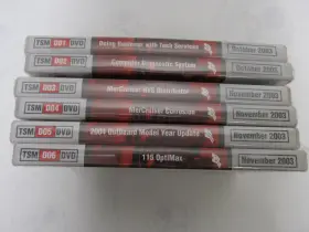 Mercury Gb592423655 2003 Tech Services Media D01-d06 Dvd Collection Mercruiser Hvs 115 Optim