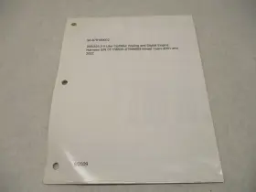 90-879189002 Mercury Marine Engine Harness Wiring Diagram For 2001-02 Optimax 200/225 3
