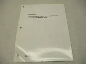 90-879189005 Mercury Marine Engine Harness Wiring Diagram For Optimax 200/225 3.0l