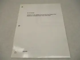 90-879189006 Mercury Marine Fuel And Air Flow Diagram For 2000-2002 Optimax 200/225 3.0l
