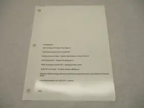 Mercury Marine 90-899697007 6/06 Water Flow Diagram For 30/40 Efi 4-stroke 2002-2007