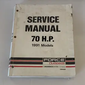 Ob4589 Force Outboards 70 Hp 1991 Models Service Manual