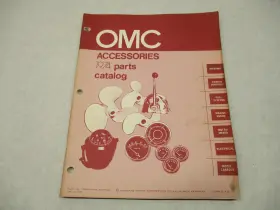 Omc 172805 Evinrude Johnson Marine Motor Accessories Parts Catalog 1974 Final Ed