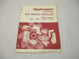 Omc 386556 1974 Johnson 40 Hp Outboard Parts Catalog 40r74 40rl74 40e74 Final
