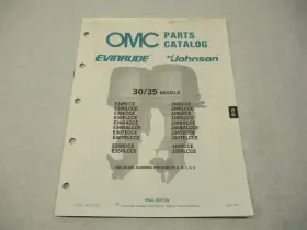 Omc 432220 3 432220 Evinrude Johnson 1988 Outboard 30-35 Hp Model Parts Catalog