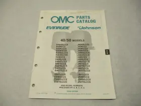 Omc 432221 3 432221 Evinrude Johnson 1988 Outboard 40/50 Hp Model Parts Catalog