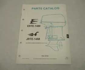 433790 Omc Nos 1990 Evinrude Johnson Outboard Parts Catalog Apba 45ss Racing