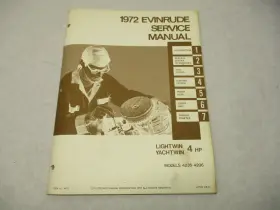 Omc 4812 3 4812 1972 Evinrude Outboard Service Repair Manual 4 Hp Lightwin Yachtwin