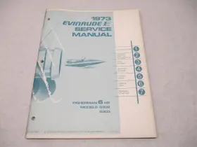 Omc 4903 4 4903 1973 Evinrude Outboard Service Repair Manual 6 Hp Fisherman 6302 6303
