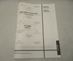 Omc 5001663 2 5001663 Brp Evinrude Johnson Outboard Parts Catalog 8 Commercial 2001 Final