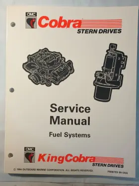 053170 Omc 503170 Brp Inch Hu Cobra Stern Drive Fuel System Service Manual