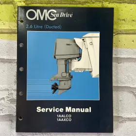 Omc 507514 1984 Sea Drive 2.5 Litre S/m Outboard Motor Service Manual P/n