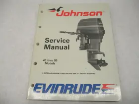 507755 Omc 4 1989 Evinrude Johnson Outboard Service Repair Manual 40-55 Hp Ce