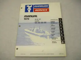 Omc 5395 2 5395 1978 Evinrude Outboard Service Repair Manual 25/35 Hp Models