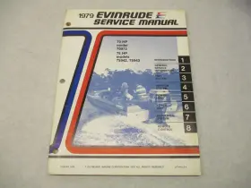 Omc 5429 4 5429 Evinrude Outboard Service Repair Manual 70-75 Hp 1979 Mdoels