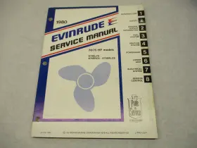 Omc 5494 2 5494 1980 Evinrude Outboard Service Repair Manual 70-75 Hp E70elcs E75ercs
