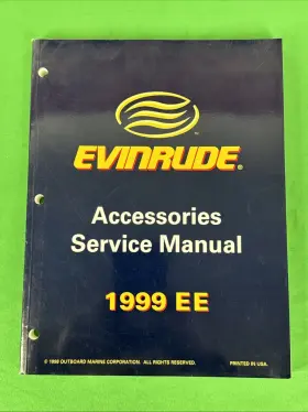 787026 Omc Oem 1999 Ee Evinrude Accessories Service Manual #