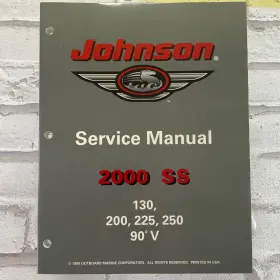 787071 Omc Johnson Service Manual 2000 Ss 130 200 225 250 90 V P/n