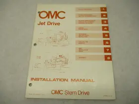 981047 Omc 1975 Jet Drives Installation Manual For 1973-1975 140-290 Hp Models