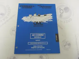 439297 Omc/brp Evinrude Johnson 40 Comm Outboard Parts Catalog 1998
