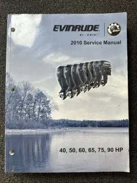Omc Johnson Evinrude 05008148 Outboard 2010 Service Manual Is E-tec 40 - 90 Hp 5008148